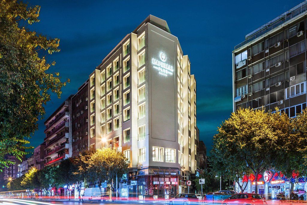4* Imperial Plus Hotel - Θεσσαλονίκη ✦ 2 Ημέρες (1 Διανυκτέρευση) ✦ 2 άτομα ✦ 2 ✦ έως 31/08/2024 ✦ Στο κέντρο της πόλης!